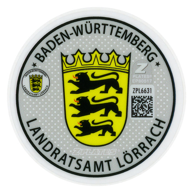 Lörrach Registration Seal (LÖ)