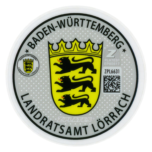 Lörrach Registration Seal (LÖ)