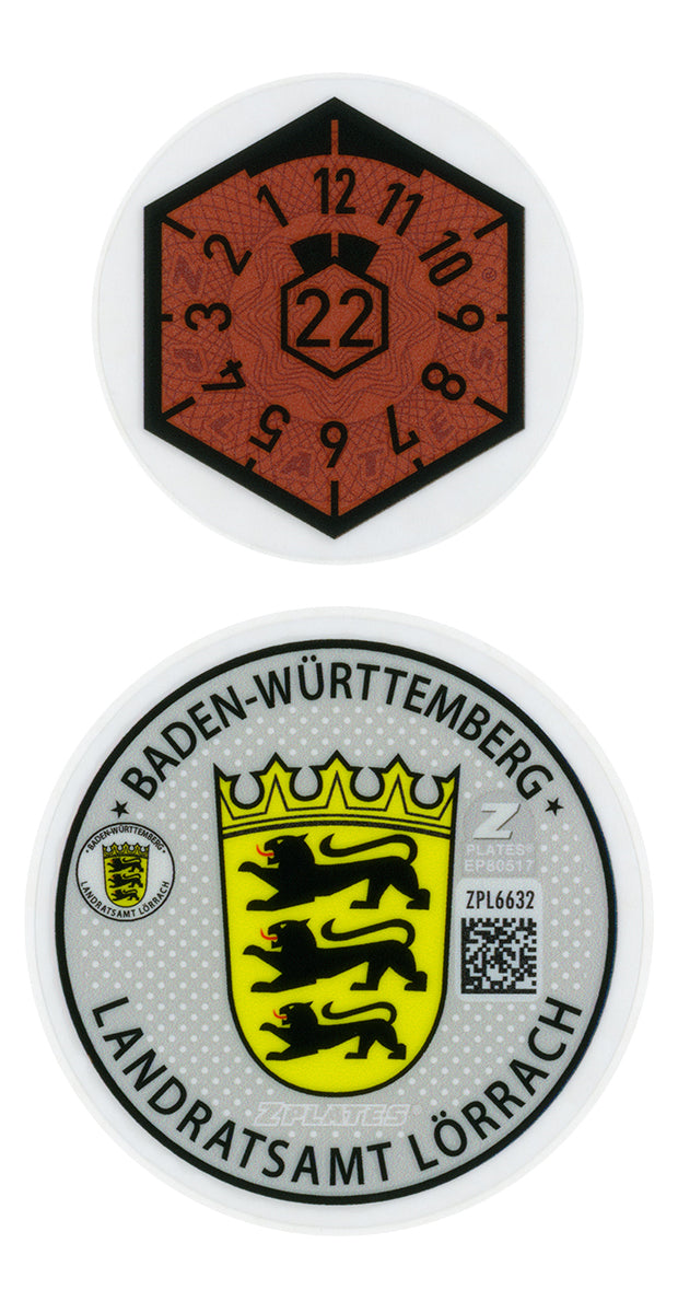 Lörrach Registration Seal (LÖ)