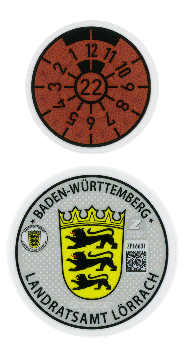 Lörrach Registration Seal (LÖ)