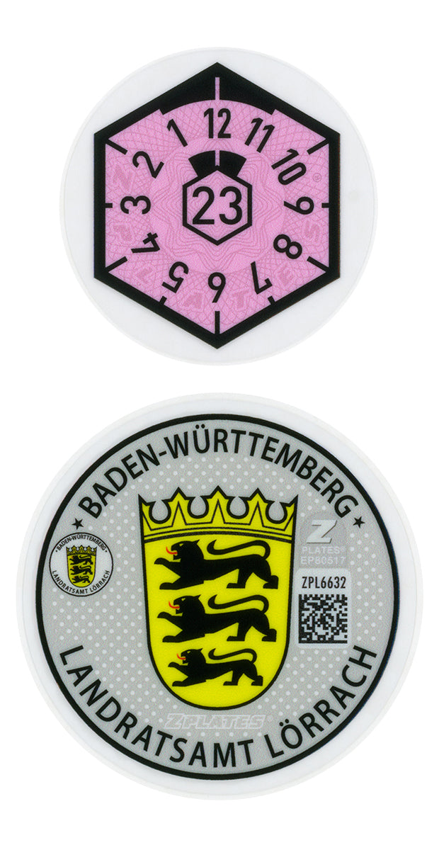 Lörrach Registration Seal (LÖ)