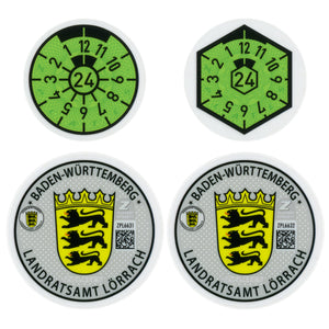 Lörrach Registration Seal (LÖ)