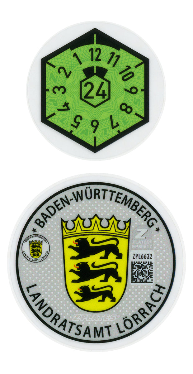 Lörrach Registration Seal (LÖ)
