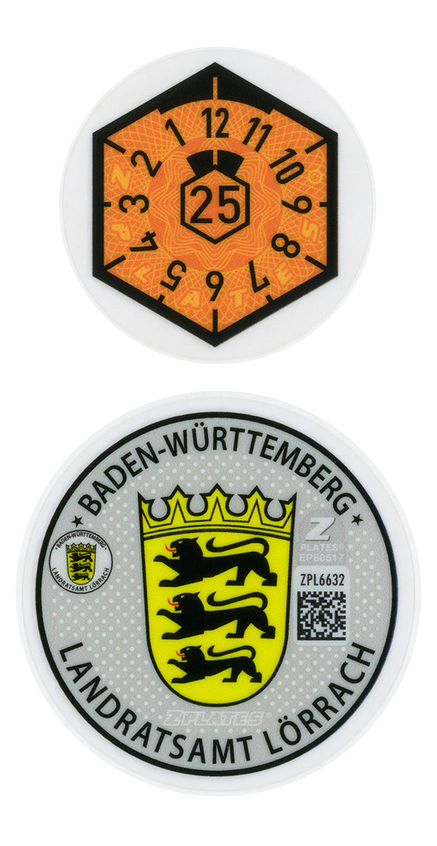 Lörrach Registration Seal (LÖ)