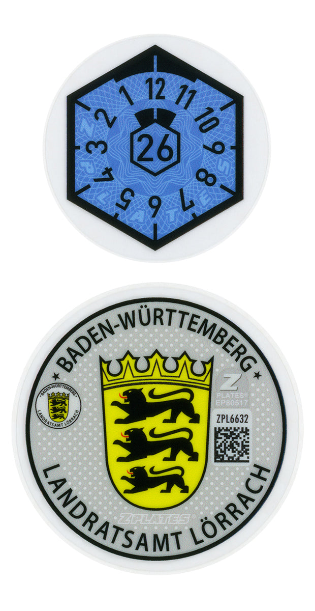 Lörrach Registration Seal (LÖ)