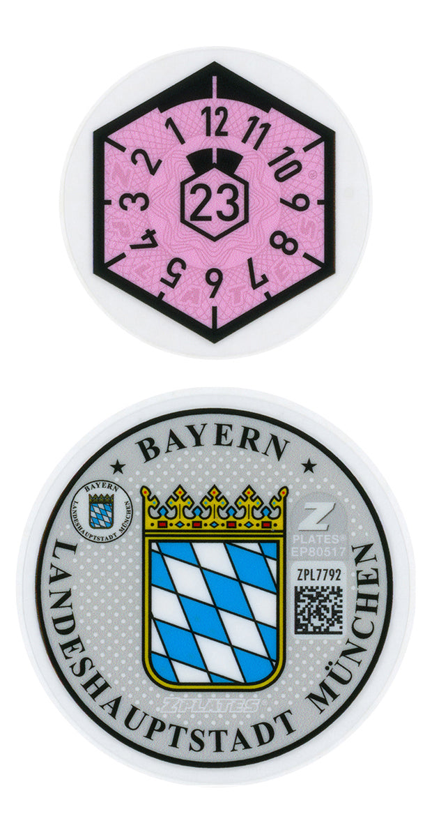Munich Registration Seal (M)