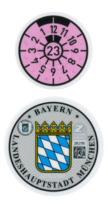 Munich Registration Seal (M)