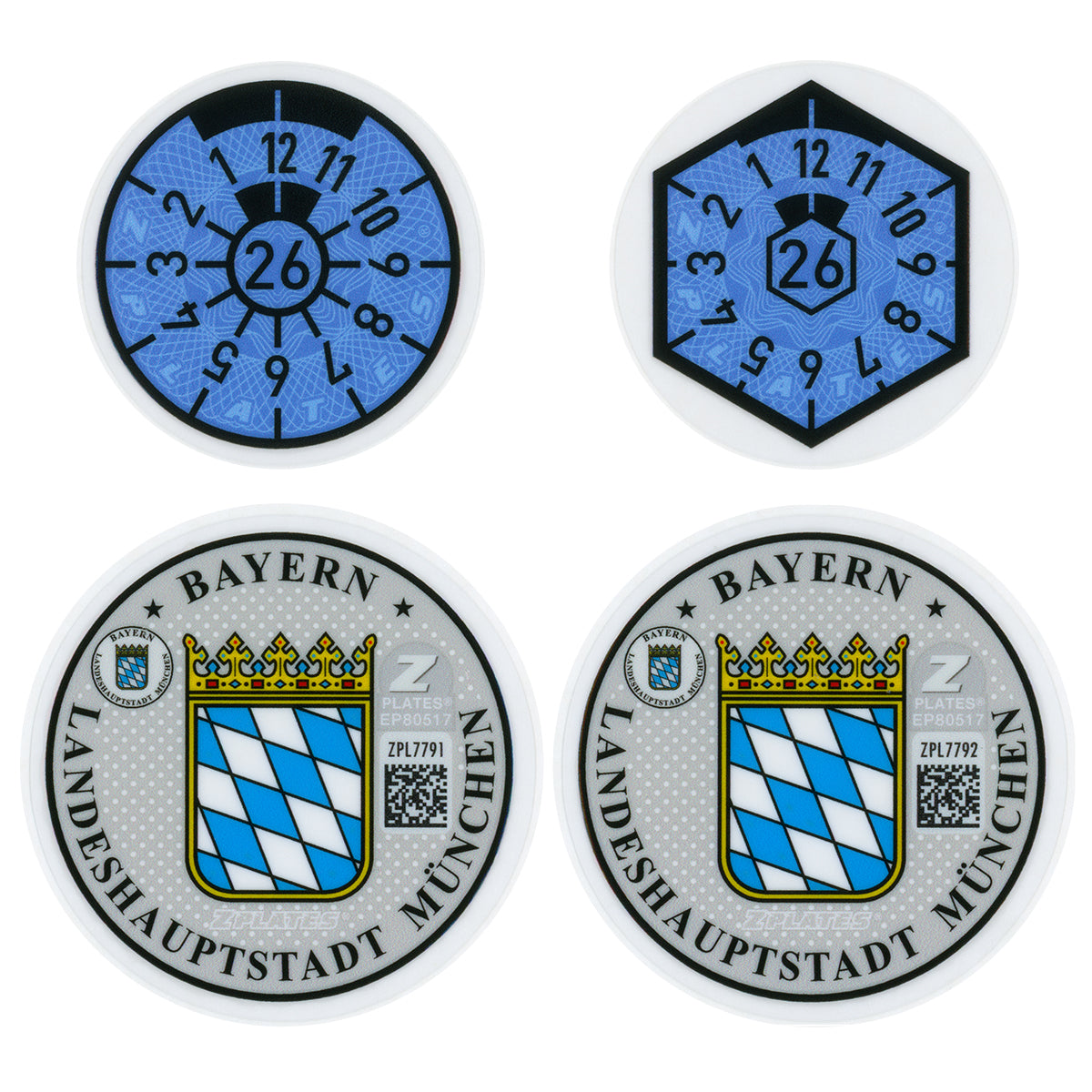 Munich Registration Seal (M)