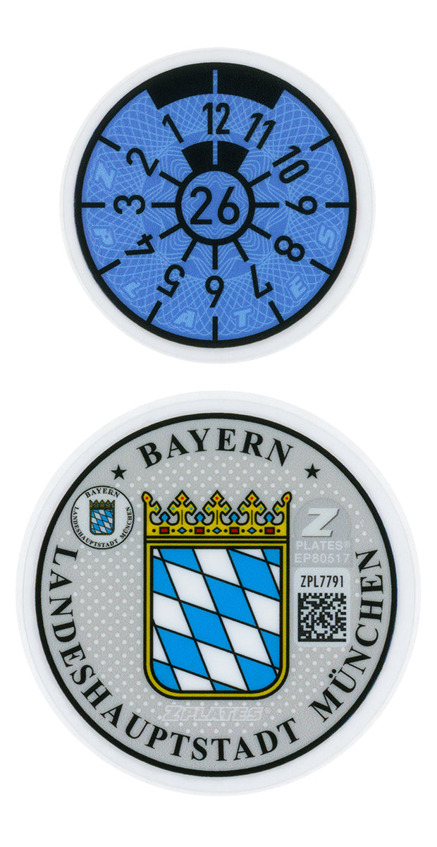 Munich Registration Seal (M)