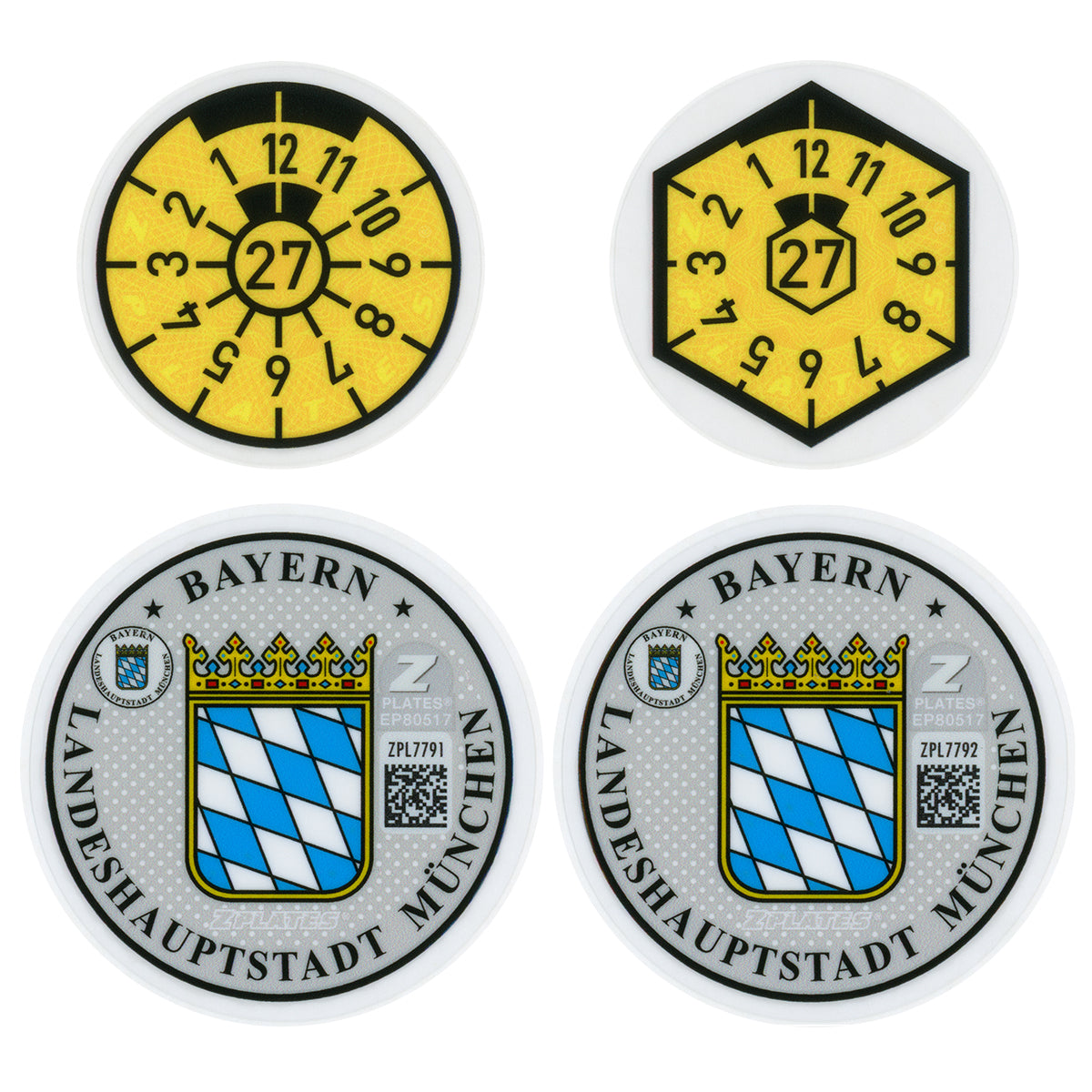 Munich Registration Seal (M)