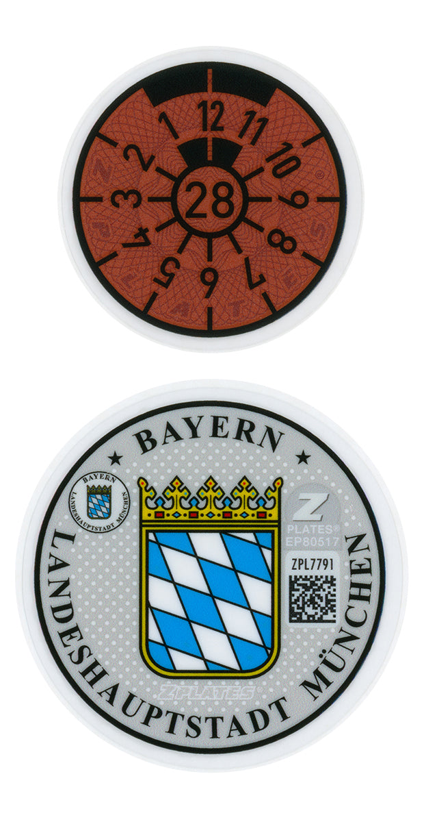 Munich Registration Seal (M)