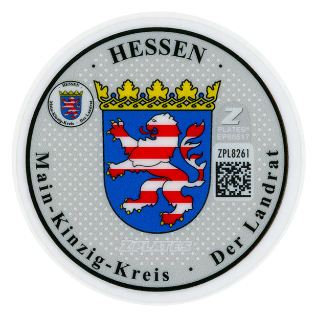 Main-Kinzig-Kreis Registration Seal (MKK)