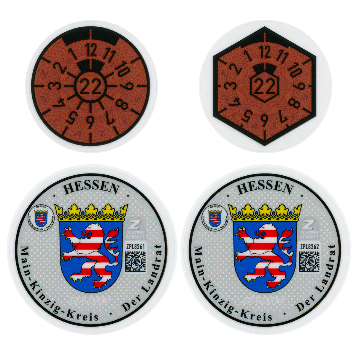 Main-Kinzig-Kreis Registration Seal (MKK)