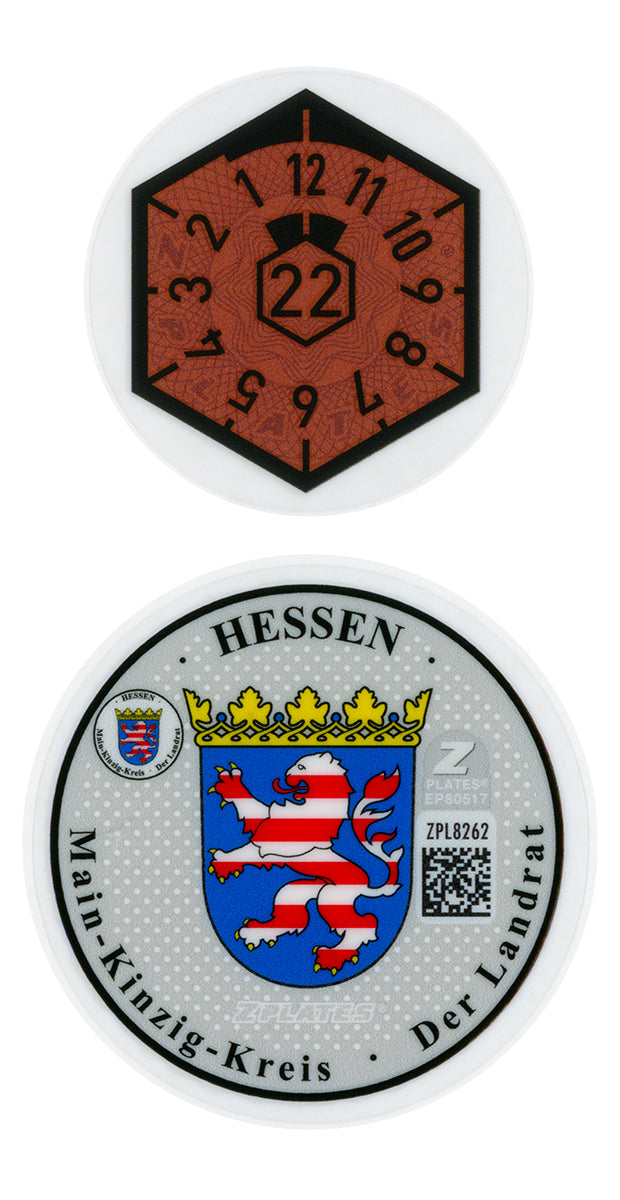 Main-Kinzig-Kreis Registration Seal (MKK)