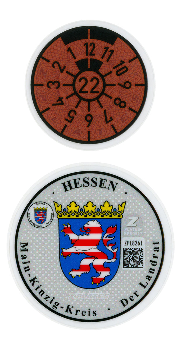 Main-Kinzig-Kreis Registration Seal (MKK)