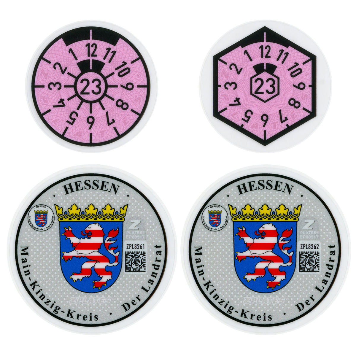 Main-Kinzig-Kreis Registration Seal (MKK)