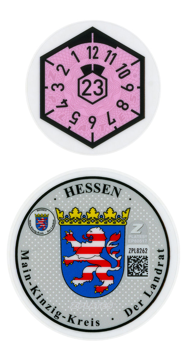 Main-Kinzig-Kreis Registration Seal (MKK)