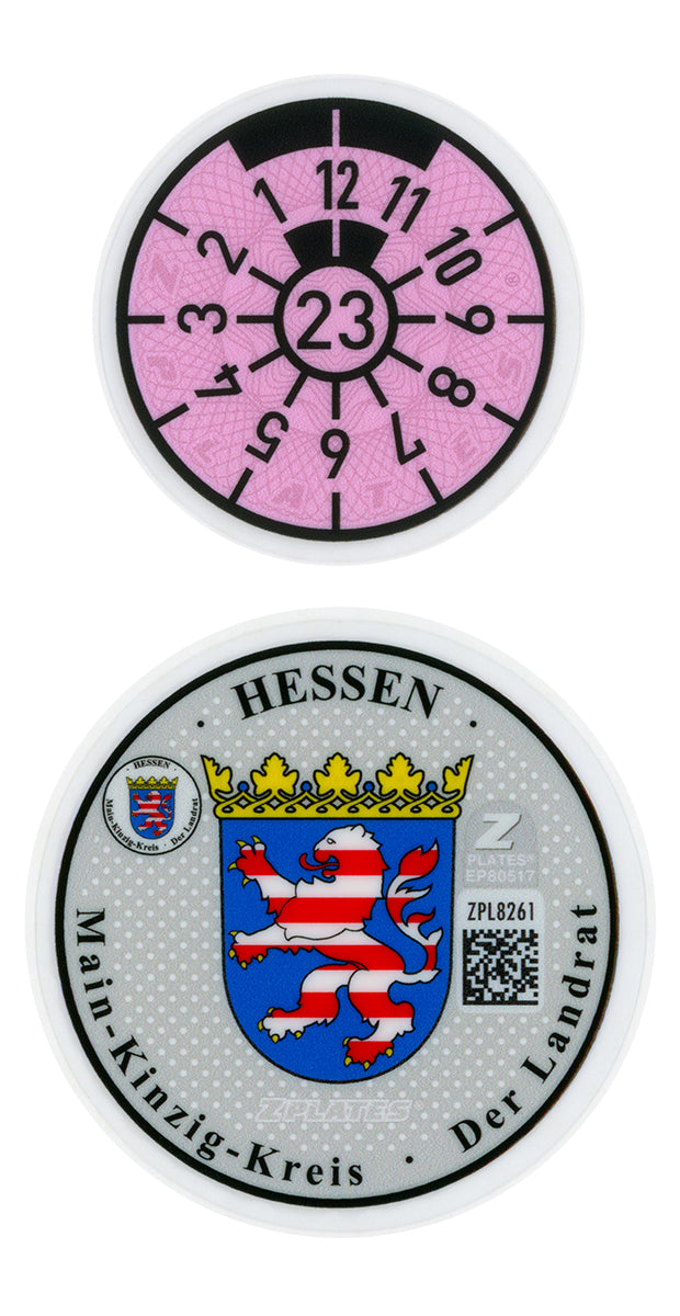 Main-Kinzig-Kreis Registration Seal (MKK)