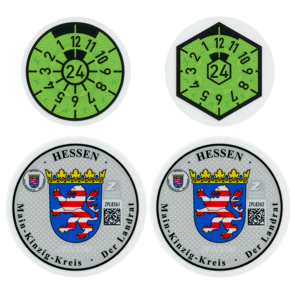 Main-Kinzig-Kreis Registration Seal (MKK)