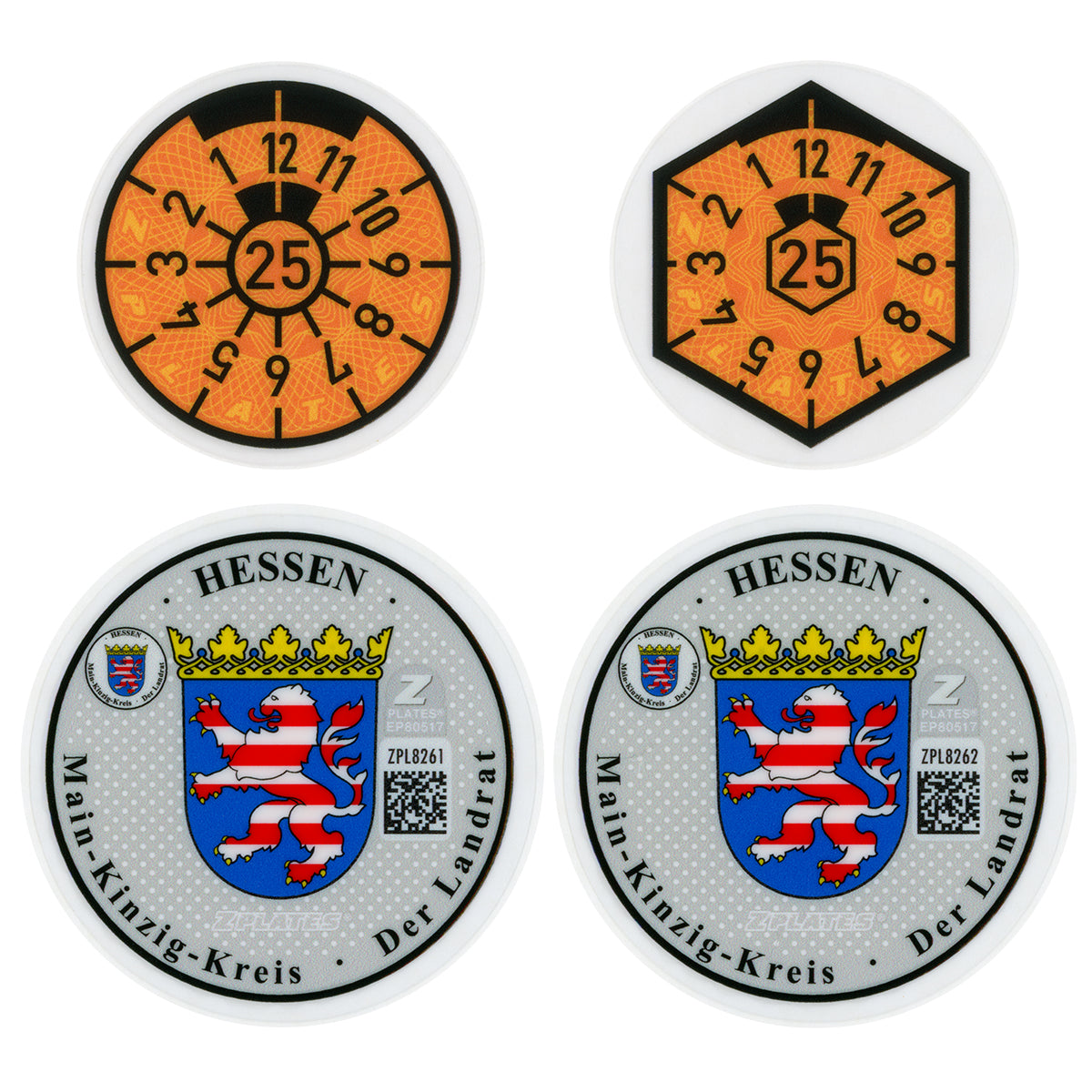 Main-Kinzig-Kreis Registration Seal (MKK)