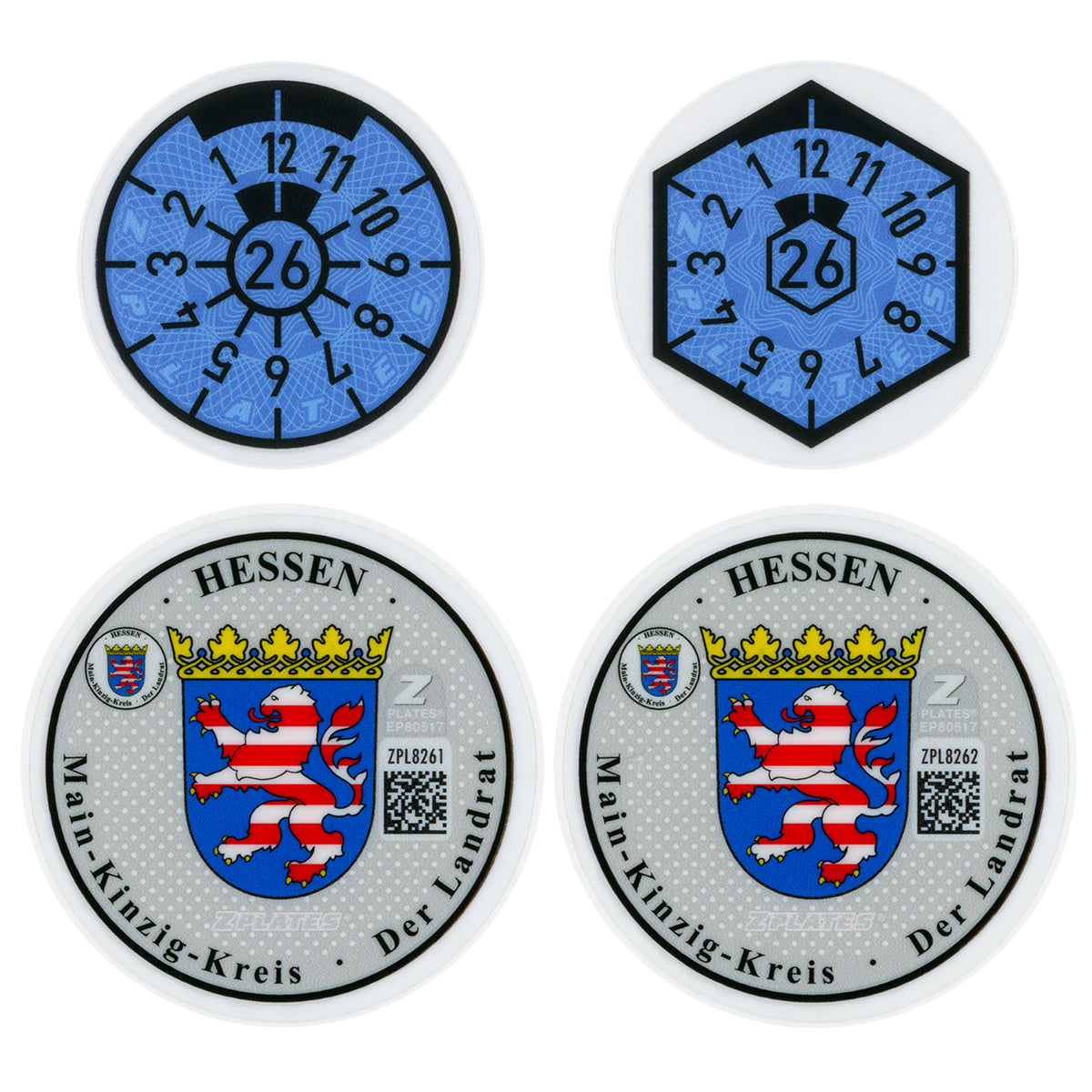 Main-Kinzig-Kreis Registration Seal (MKK)