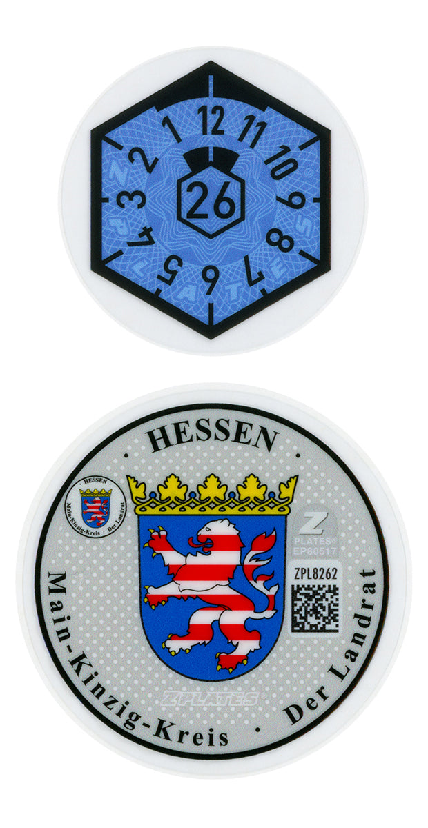 Main-Kinzig-Kreis Registration Seal (MKK)
