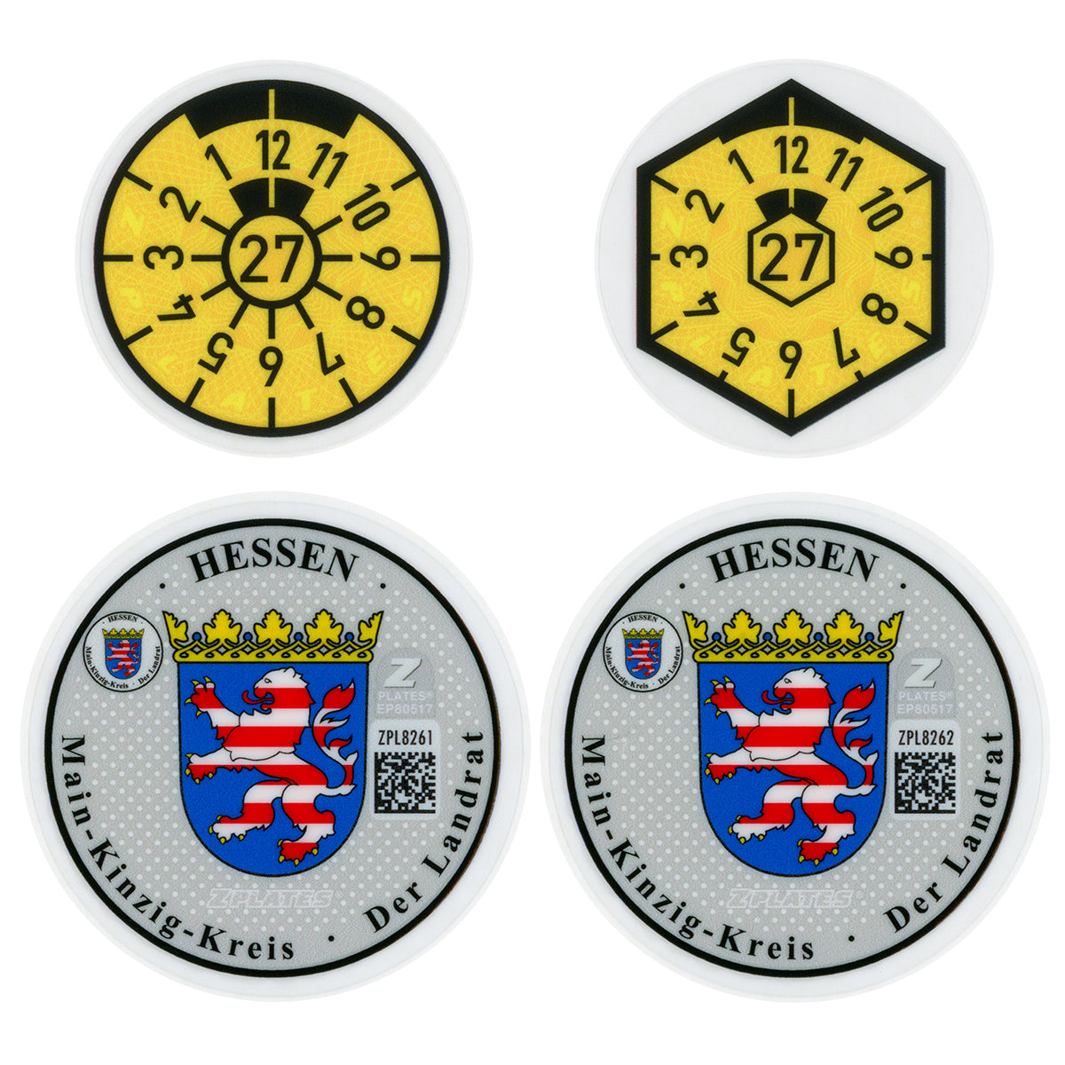Main-Kinzig-Kreis Registration Seal (MKK)