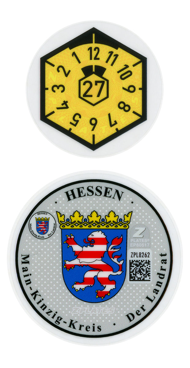 Main-Kinzig-Kreis Registration Seal (MKK)