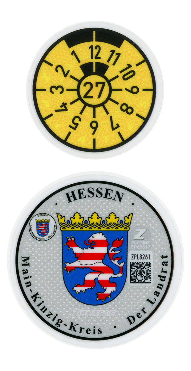 Main-Kinzig-Kreis Registration Seal (MKK)