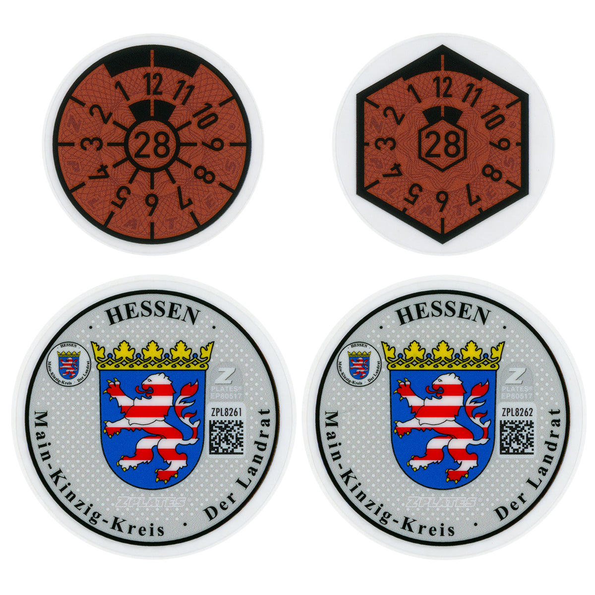 Main-Kinzig-Kreis Registration Seal (MKK)
