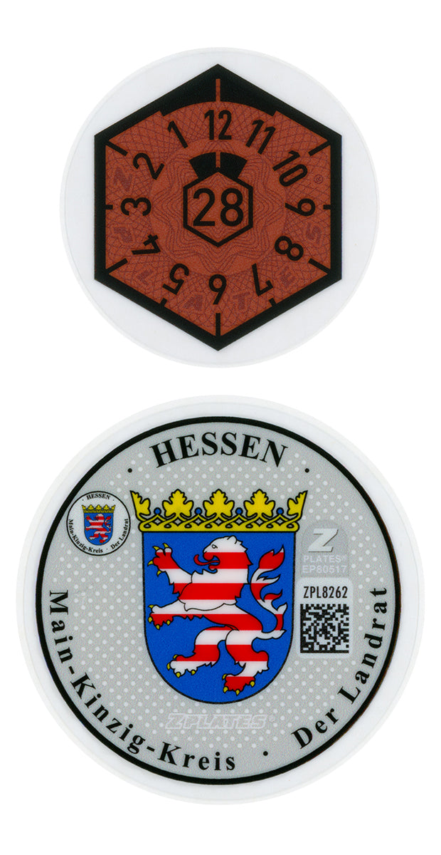 Main-Kinzig-Kreis Registration Seal (MKK)