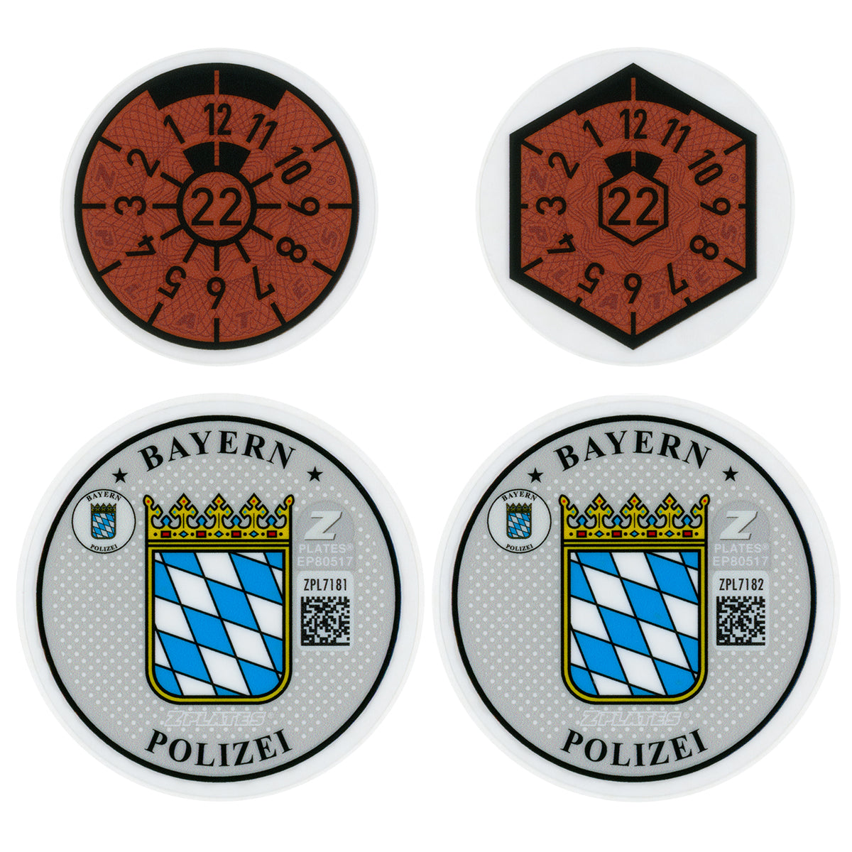Munich / Bayern Police Registration Seal