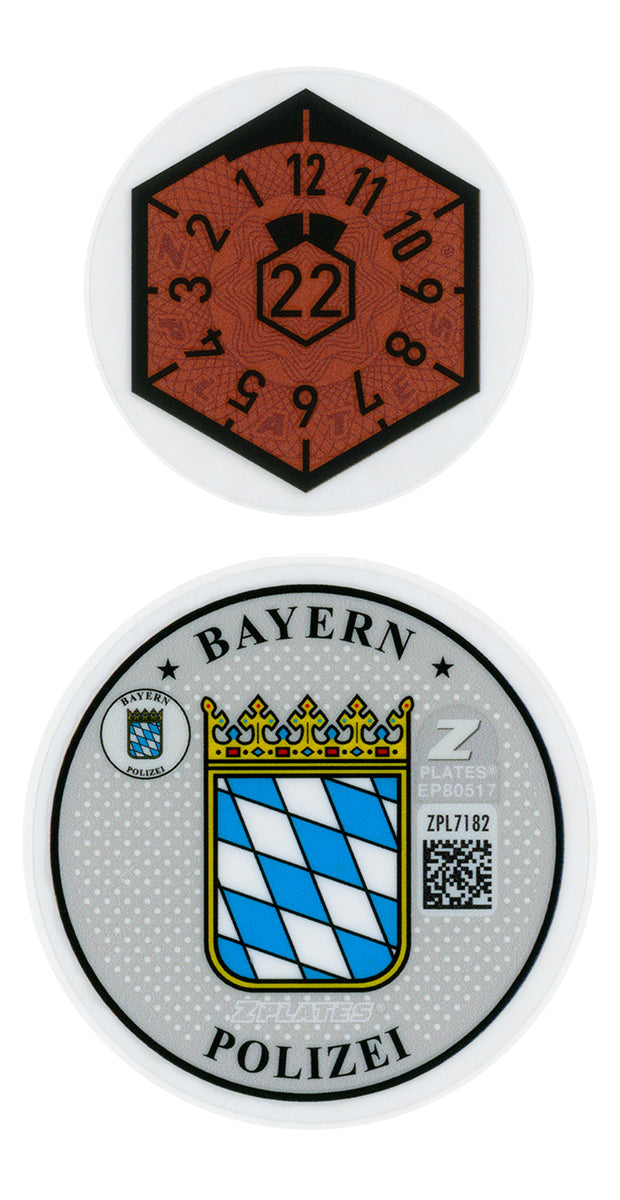 Munich / Bayern Police Registration Seal