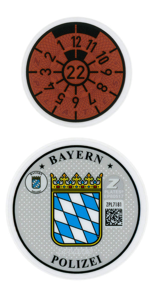 Munich / Bayern Police Registration Seal