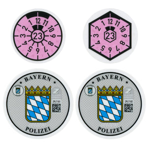 Munich / Bayern Police Registration Seal