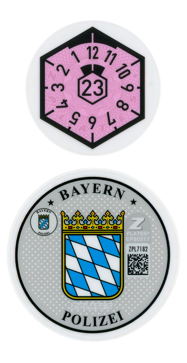 Munich / Bayern Police Registration Seal