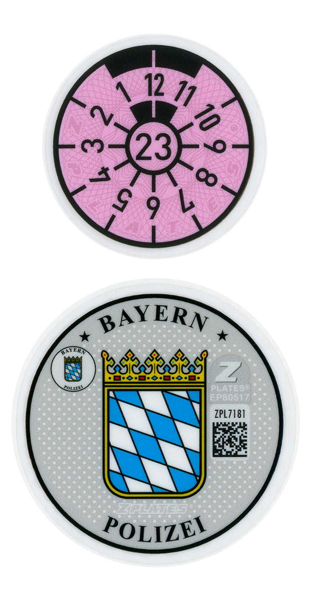 Munich / Bayern Police Registration Seal