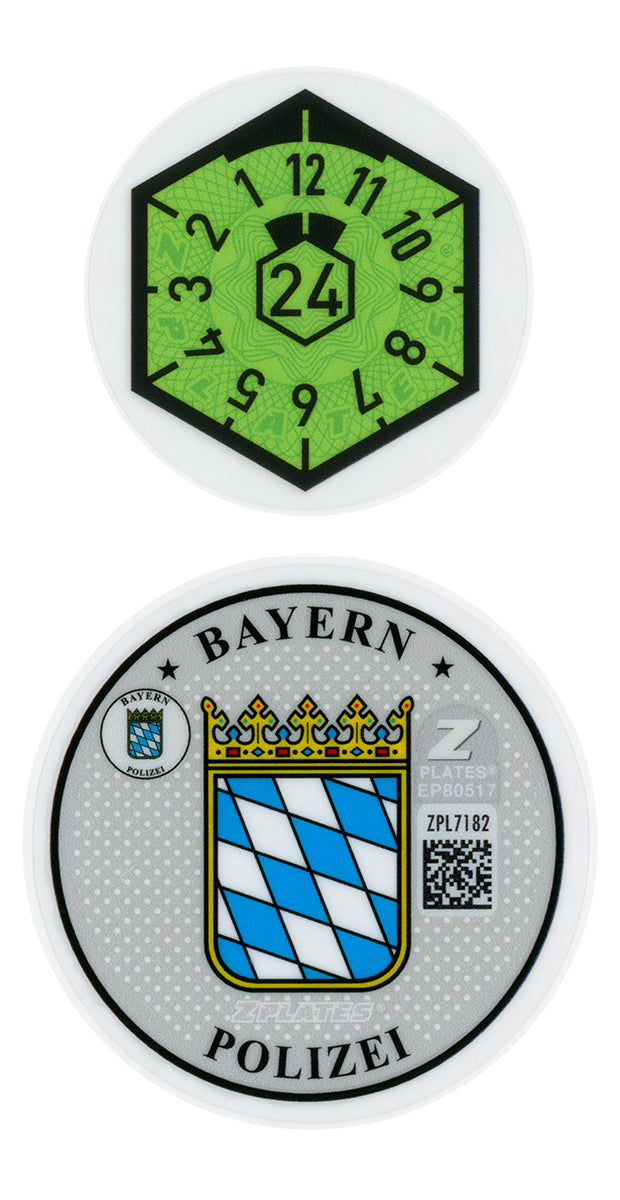 Munich / Bayern Police Registration Seal