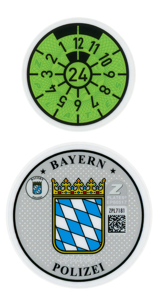 Munich / Bayern Police Registration Seal