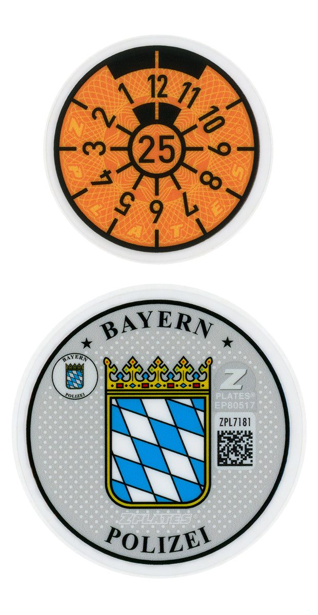 Munich / Bayern Police Registration Seal