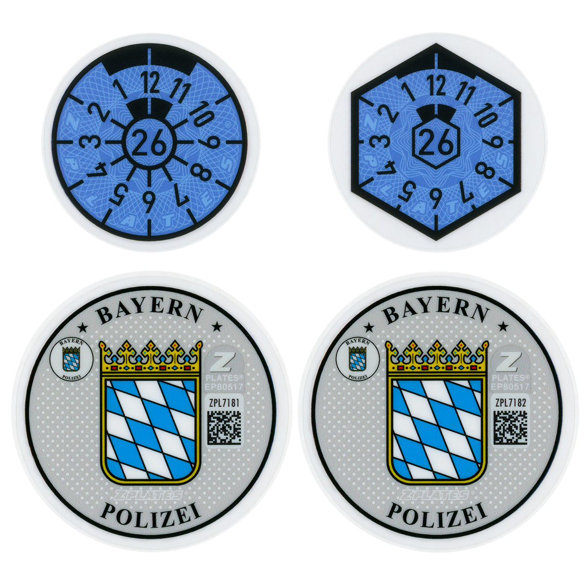Munich / Bayern Police Registration Seal