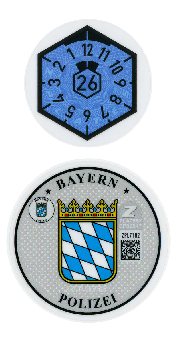 Munich / Bayern Police Registration Seal