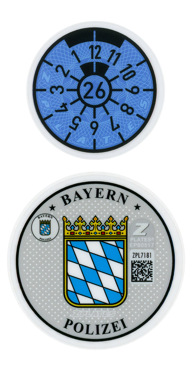 Munich / Bayern Police Registration Seal