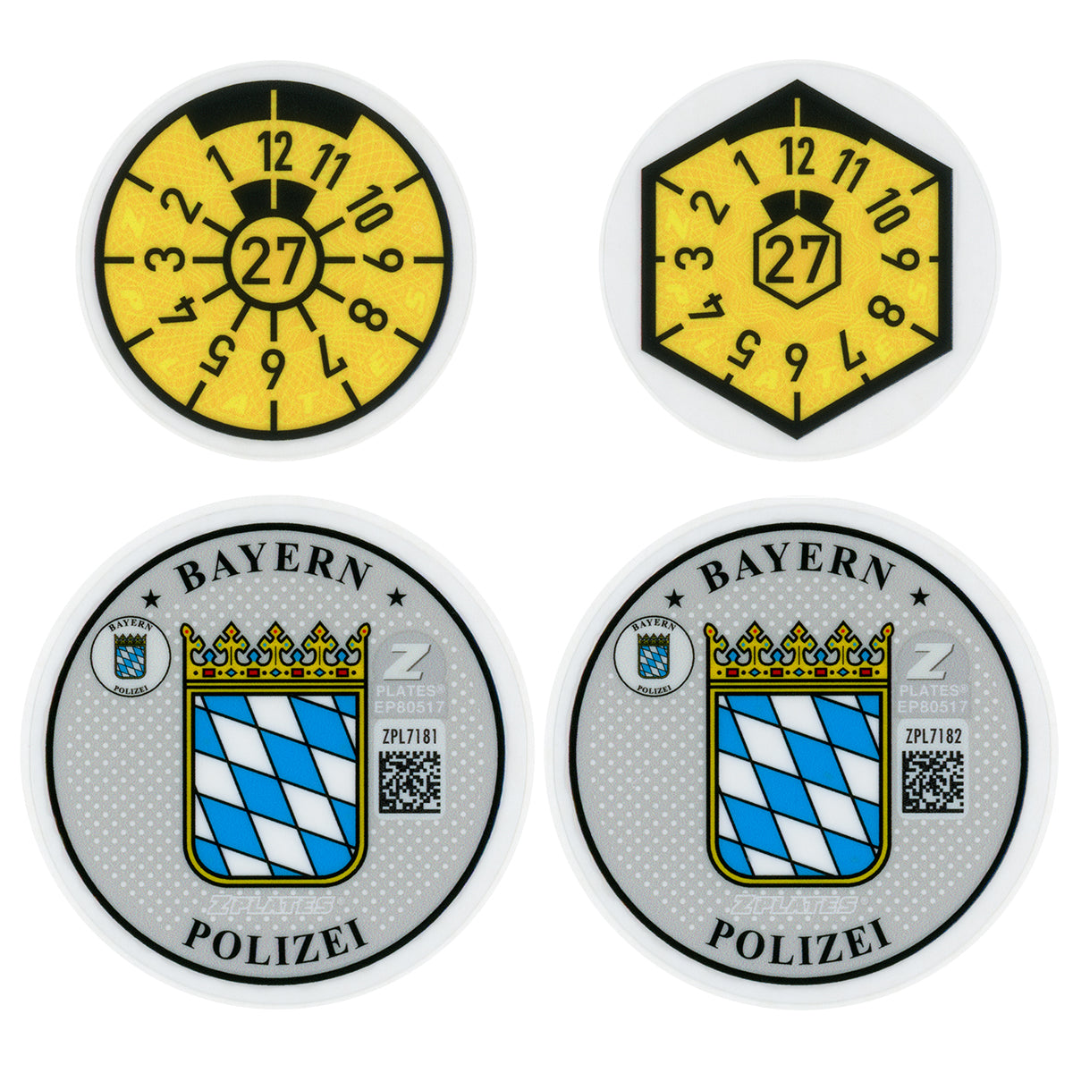 Munich / Bayern Police Registration Seal