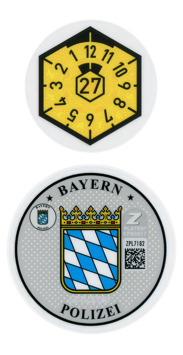 Munich / Bayern Police Registration Seal