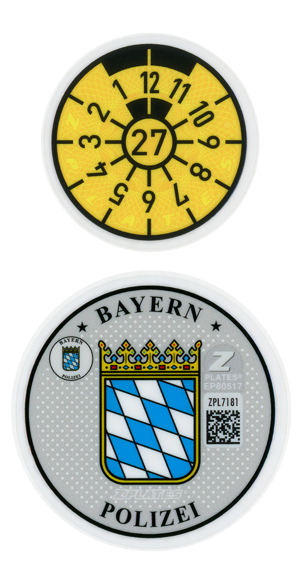 Munich / Bayern Police Registration Seal