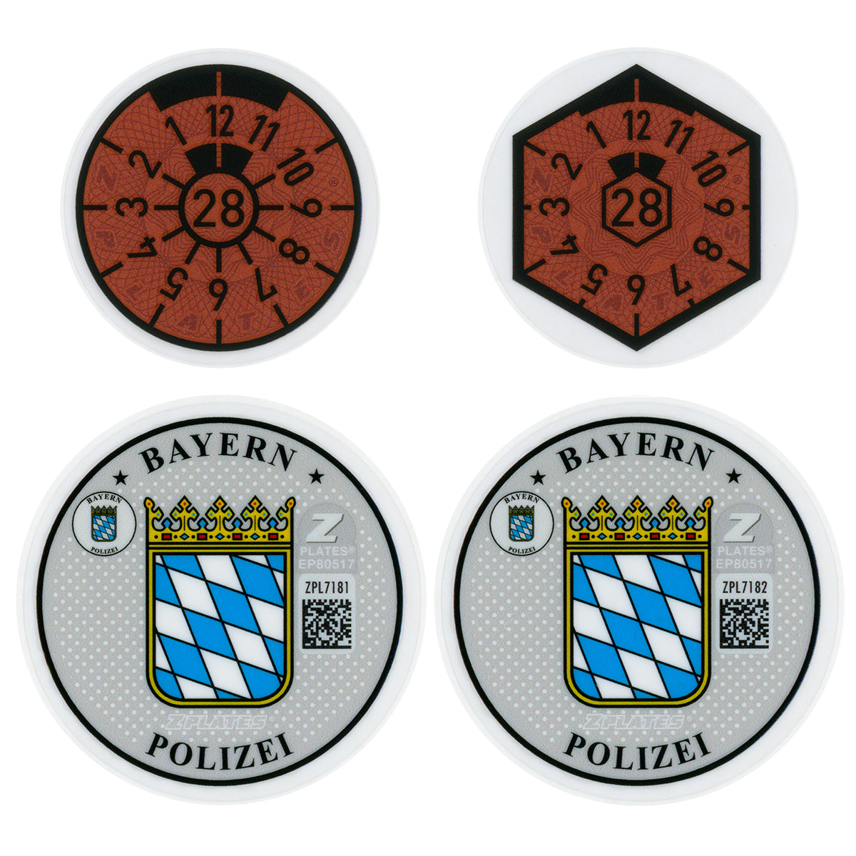 Munich / Bayern Police Registration Seal