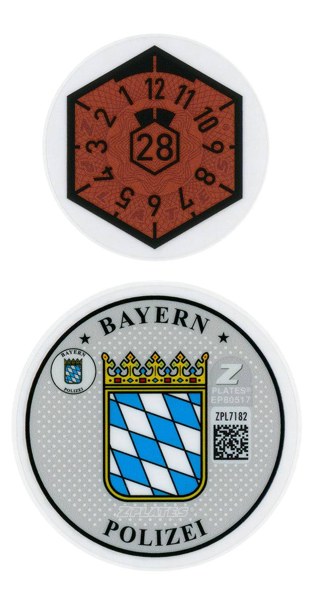 Munich / Bayern Police Registration Seal