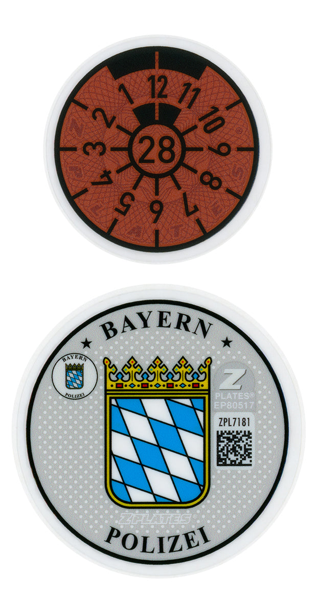 Munich / Bayern Police Registration Seal