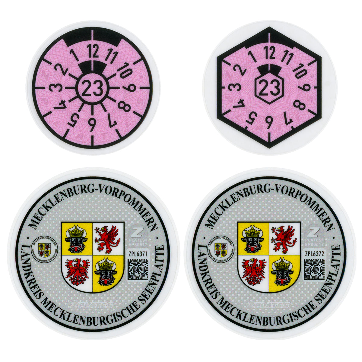 Müritz Registration Seal (MÜR)